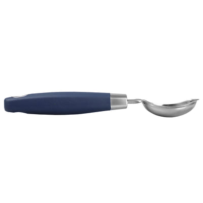 3 of 4:Home Basics Meridian Stainless Steel Ice Cream Scoop, Indigo 