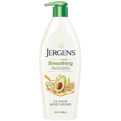 1 of 5:Jergens Oil-Infused Smoothing Avocado Moisturizer, 16.8 Ounces 