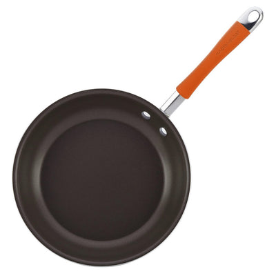 1 of 2:Rachael Ray Sartén antiadherente para utensilios de cocina, naranja, 10 pulgadas 