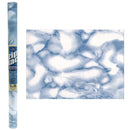 1 of 1:Zip Tac Self-Adhesive Decorative Shelf Liner Marble Blue Design - 9 Ft X 18 In 