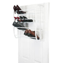 3 of 3:Simplify 36 Pair Adjustable Over the Door Shoe Rack, 24x7.5x71 Inches 