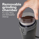 3 of 6:Moulin à café électrique Hamilton Beach Fresh-Grind, noir, 12 tasses 