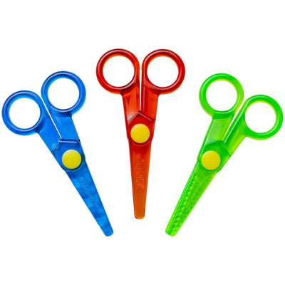 6 of 6:Crayola My First Safety Scissors, Toddler Art Supplies, 3 Count 