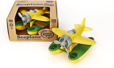 4 of 4:Green Toys Seaplane Toy, Yellow-Green 