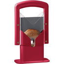 1 of 3:Hoan The Original Bagel Guillotine Universal Slicer, 9.25-Inch, Red 