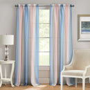 1 of 6:Spectrum Textured Sheer Rod Pocket Panel, Rose Quartz Serenity, 50x84 Inches 
