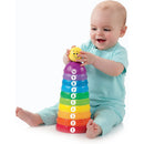 12 of 12:Vasos para apilar y enrollar Fisher Price Brilliant Basics 