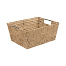 2 of 3:Simplify 3 Pack Set Rattan Tote Storage Baskets, Natural 