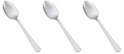 1 of 1:Imperial Stainless Steel Soup Spoon, 7.5 Inches, 3-pieces 
