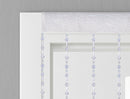 2 of 3:Clarity Jaeger Diamond Beaded Rod Pocket Panel, Clear, 40x84 Inches 