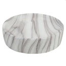 3 of 5:Home Basics Marble Ceramic 4 Piece Bath Accessory Set, White 
