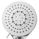 4 of 4:Bath Bliss Fiji - Juego de cabezal de ducha y cable Monsoon de 5 funciones, gris cromo 