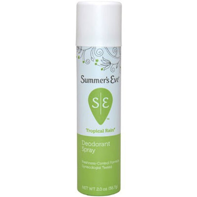 1 of 1:Déodorant en spray pour femme Summer's Eve, pluie tropicale, 56 ml 