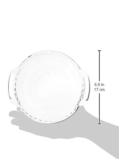 4 of 4:Anchor Hocking Glass Mini Pie Plate Set, 6 Inches, Set of 2 