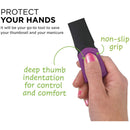 3 of 4:FusionBrands Herramienta para raspar el pulgar, paquete de 2 