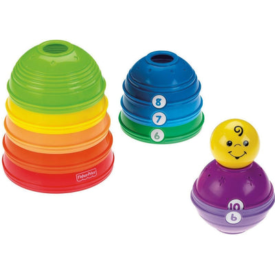 10 of 12:Vasos para apilar y enrollar Fisher Price Brilliant Basics 
