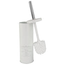 1 of 8:Home Basics Paris Design Escobillero, Blanco 
