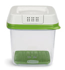 2 of 5:Contenant alimentaire Rubbermaid FreshWorks Produce Saver, moyen, 6,3 tasses 