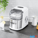 3 of 8:Arctic-Pro Easy Clean Flip-Top Lid Portable Ice Maker, White-Stainless Steel 