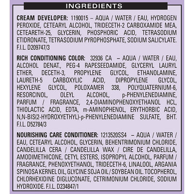4 of 4:Dark & Lovely Permanent Hair Color, 372 Natural Black 