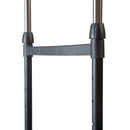 4 of 4:Simplify Double Tier Adjustable Height Rolling Garment Rack, Black 