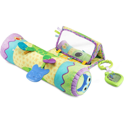 3 of 4:Tapis de jeu VTech 3-en-1 Tummy Time Roll-a-Pillar avec boutons colorés 