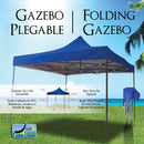 2 of 2:Tonnelle pliante Just Relax, bleu, 3 x 3 m 