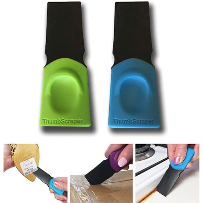 1 of 4:FusionBrands Herramienta para raspar el pulgar, paquete de 2 