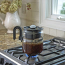 2 of 3:Cafetière à percolateur en verre Cafe Brew Collection, noire, 8 tasses 