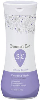 1 of 1:Summer's Eve Cleansing Wash For Sensitive Skin Delicate Blossom, 15 Ounces 