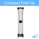 5 of 6:Just Relax Compact Travel Ready Canopy Tent With Case, White, 10x10 Feet 
