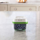 3 of 5:Rubbermaid FreshWorks Produce Saver Food Storage Container, Small, 2.5 Cups 