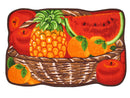 1 of 1:Juicy Fruits Printed Non-Slip Kitchen Mat, 18x30 Inches 