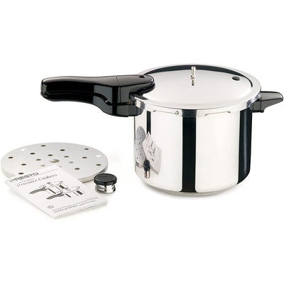 3 of 5:Presto 01362 6-Quart Stainless Steel Pressure Cooker 