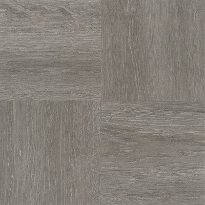 1 of 2:Carreaux de sol en vinyle auto-adhésifs Nexus Charcoal Grey Wood 12x12 - 20 carreaux/20 pi2 