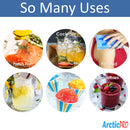 8 of 8:Arctic-Pro Easy Clean Flip-Top Lid Portable Ice Maker, White-Stainless Steel 