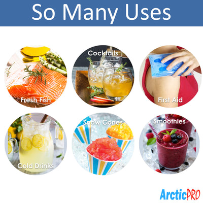 8 of 8:Arctic-Pro Easy Clean Flip-Top Lid Portable Ice Maker, White-Stainless Steel 