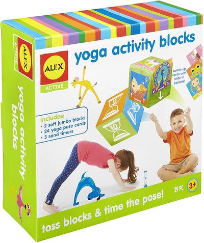 1 of 3:ALEX Toys Yoga Activity Excercise Blocks, 29 Pieces, Ages 3+ 