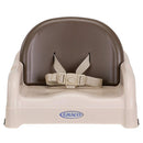 2 of 4:Graco Blossom Toddler Adjustable Booster Seat, Brown-Tan 