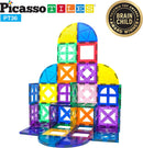 1 of 4:PicassoTiles 36 Piece Magnetic Building Block Quarter Round and Window Set 