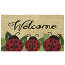 3 of 4:Paillasson imprimé Achim Welcome Ladybug en fibre de coco, 45,7 x 76,2 cm 