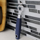 3 of 3:Home Basics Meridian Stainless Steel Bottle Opener, Indigo 