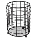1 of 3:Home Basics Grid Cutlery Holder With Mesh Bottom, Black, 4.9x4.9x6.4 Inches. 