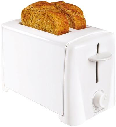 1 of 2:Proctor Silex 22611 Durable 2-Slice Toaster, White 