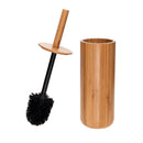 1 of 4:Bath Bliss Rounded Bamboo Toilet Bowl Brush 