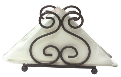 1 of 6:Porte-serviettes Home Basics Collection Scroll Bronze 