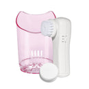 5 of 7:True Glow by Conair Moisturizing Mist Facial Sauna System, Pink-Cream 