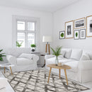 9 of 14:Achim Capri 3 Piece Rug Set, Rizzy Grey, 3-Piece Set, 2x3, 2x5, 5x7 Feet 