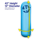 6 of 7:Sac de frappe gonflable Hedstrom Blue's Clues & You Bop Bag, 42 pouces 