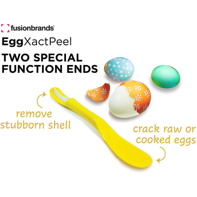5 of 7:FusionBrands EggXact Peel Egg Peeler, The Easy Egg Peeler Tool 